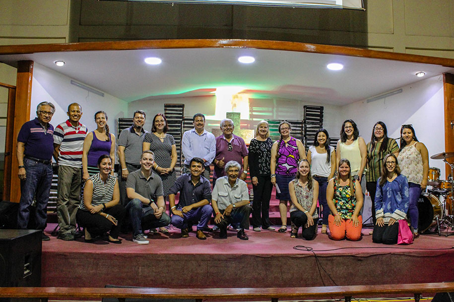 Reunião da equipe regional de MNC América do Sul