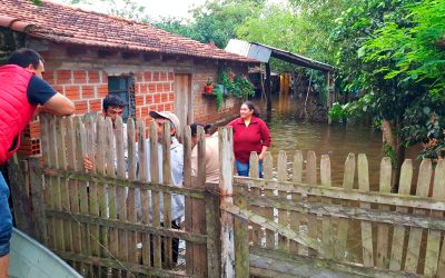 Inundaciones en Paraguay