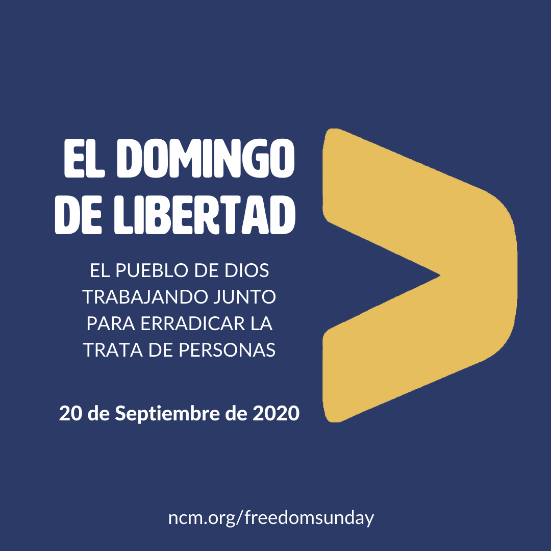 Logo de El Domingo de Libertad con el eslogan y el sitio web 2020